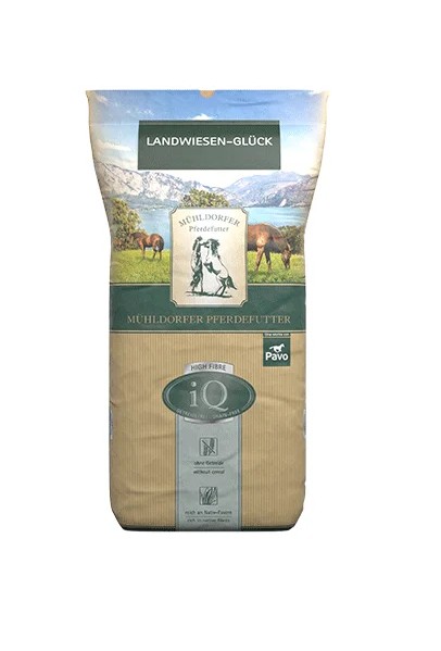 Mühldorfer iQ High-Fibre Lanwiesen Glück 12,5kg