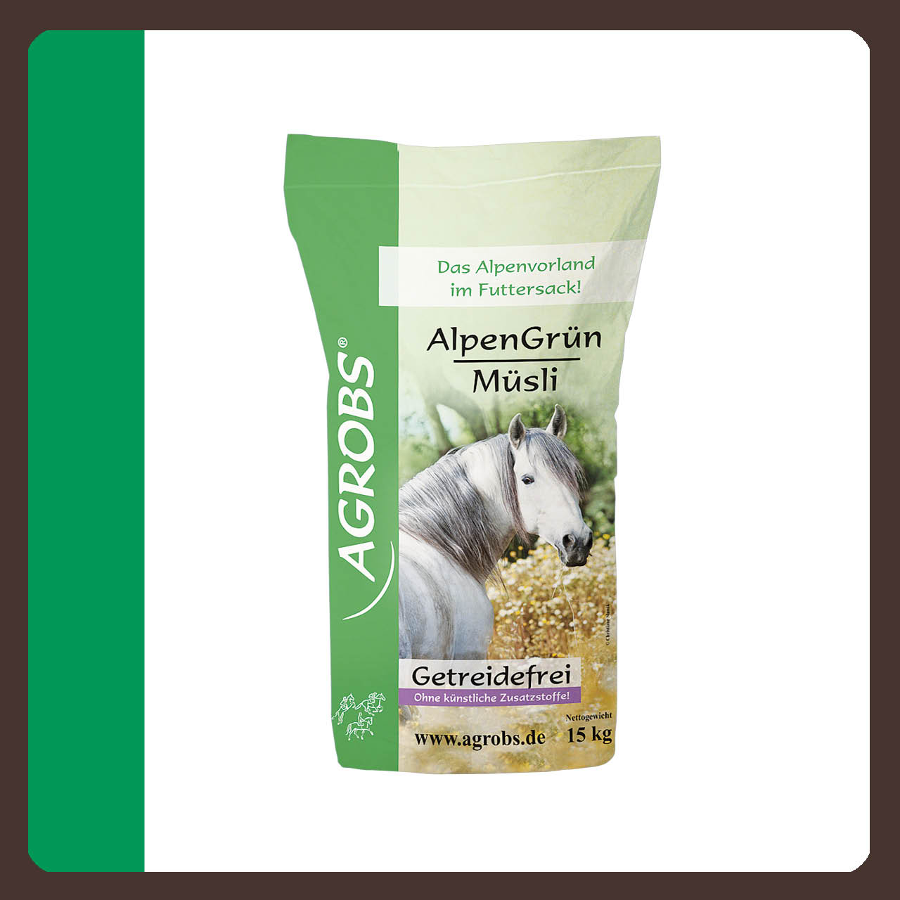 Agrobs AlpenGrün Müsli 15kg Agrobs AlpenGrün Müsli 15kg