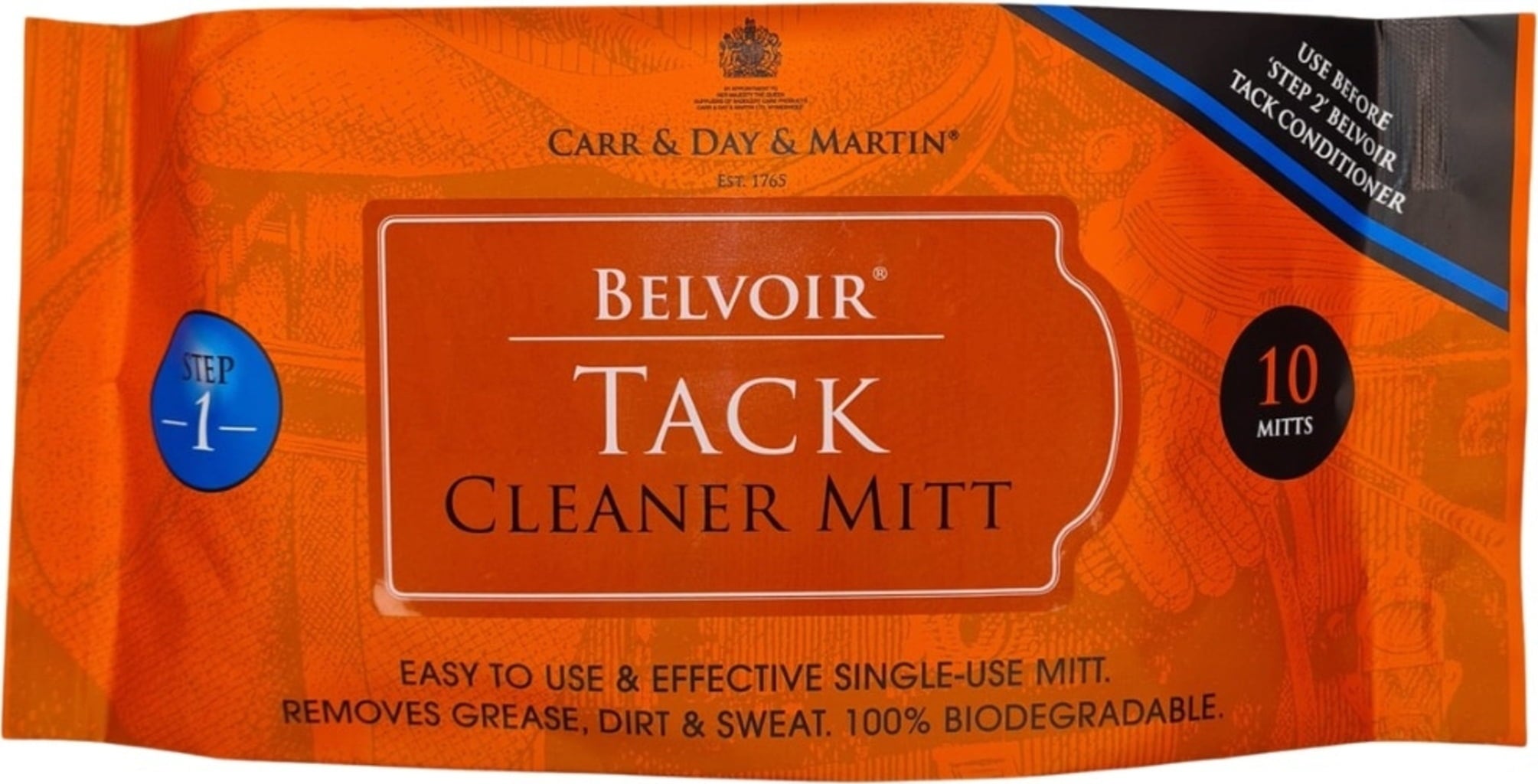 Carr & Day & Martin Belvoir Lederreinigungs-Handschuhe 10Stk