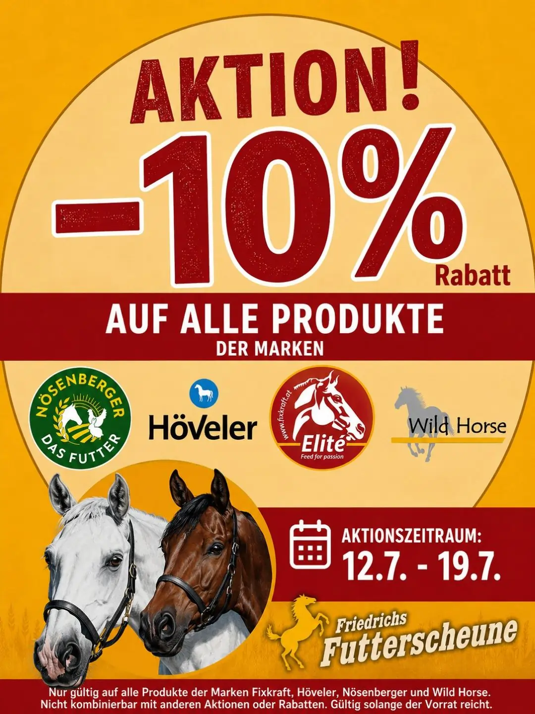 -10% auf alle Produkte der Marken