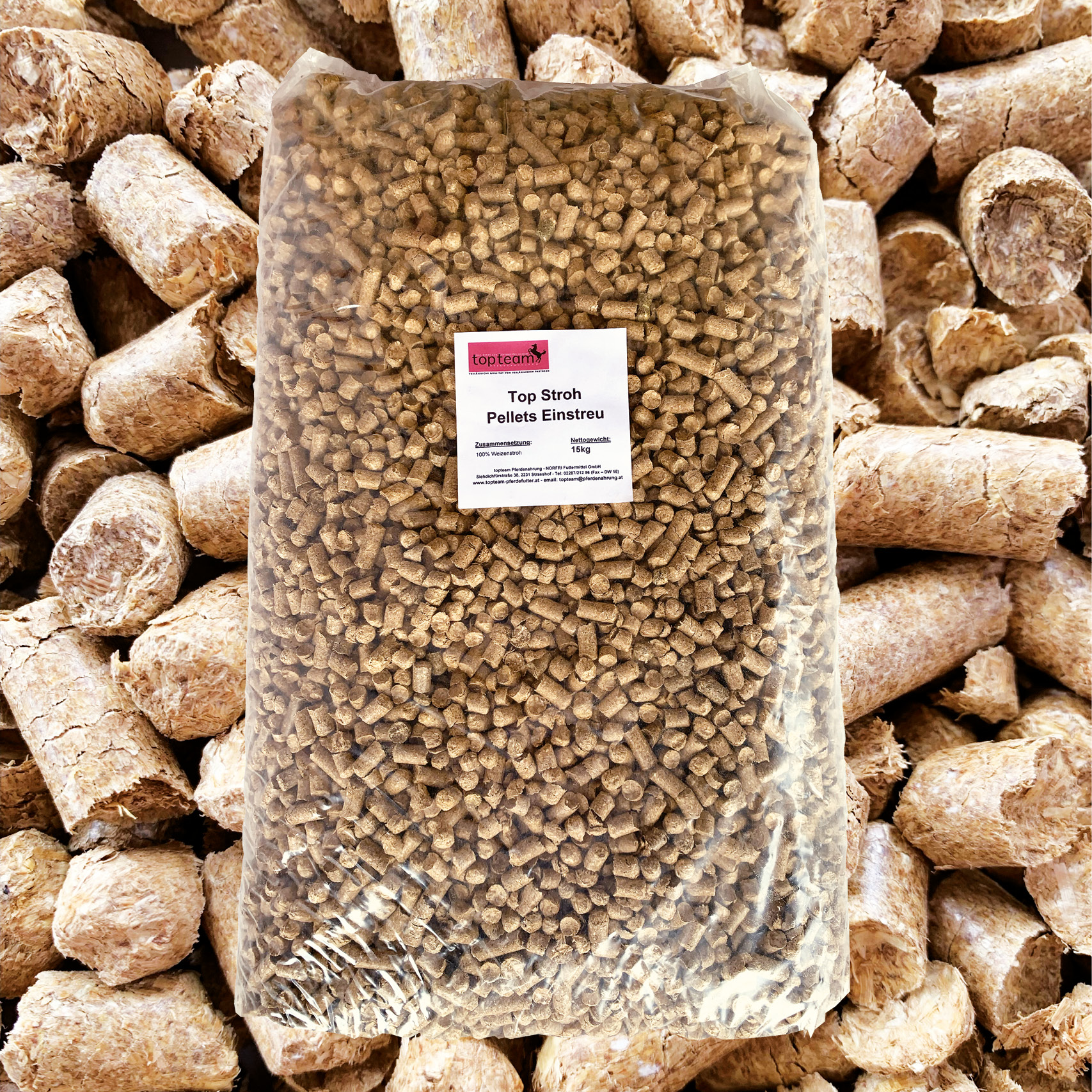 top Stroh Pellets 15kg