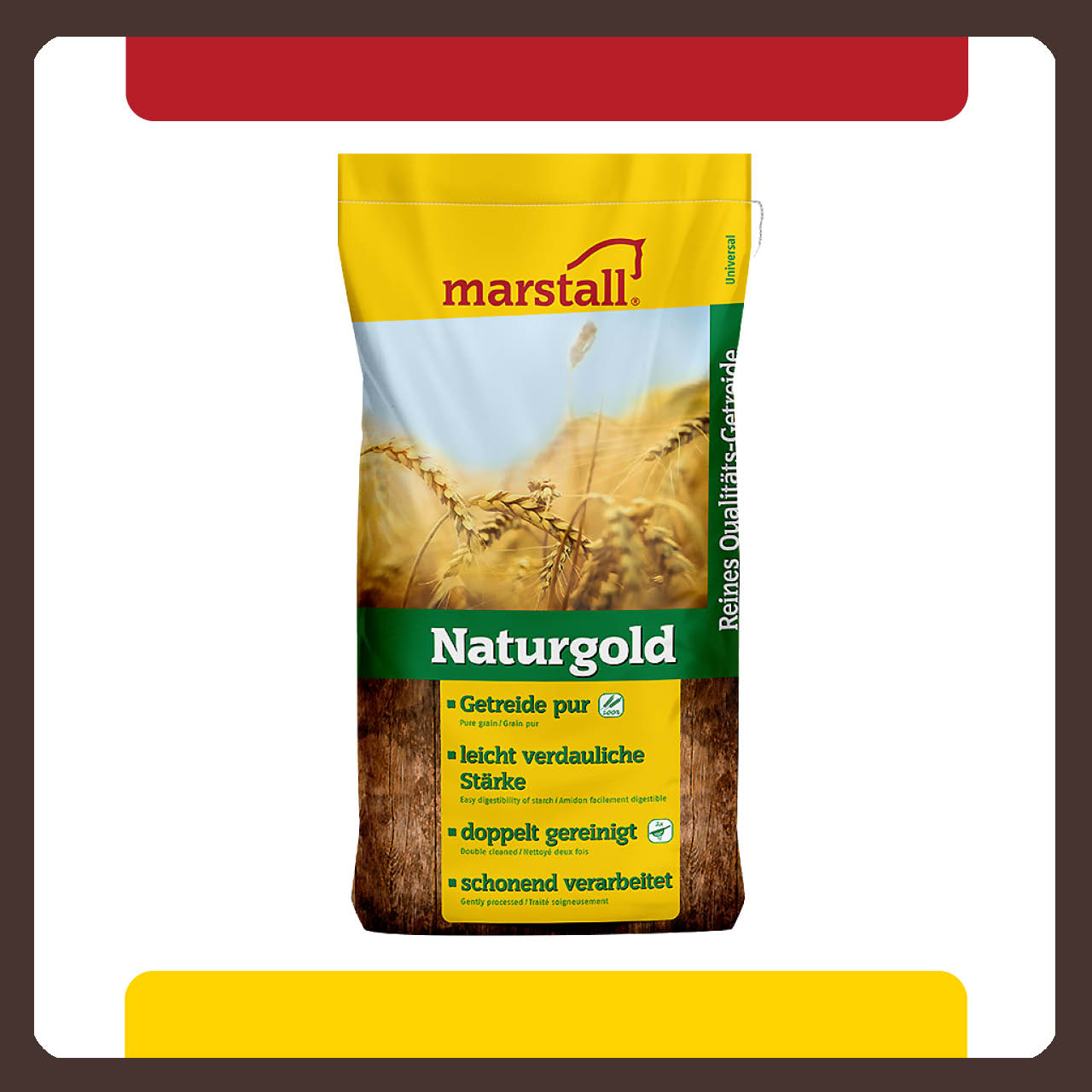 marstall Schwarz-Gold-Hafer 25kg Marstall Schwarz-Gold-Hafer