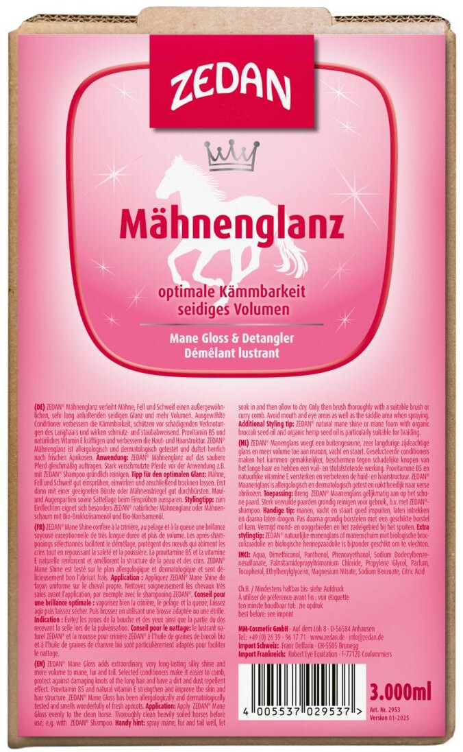 Zedan Mähnenglanz 3l