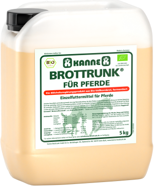 Kanne Bio Brottrunk für Pferde 5l