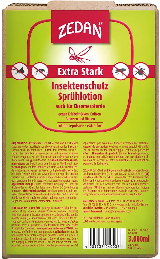 Zedan Insektenschutz Extra-Stark 3l