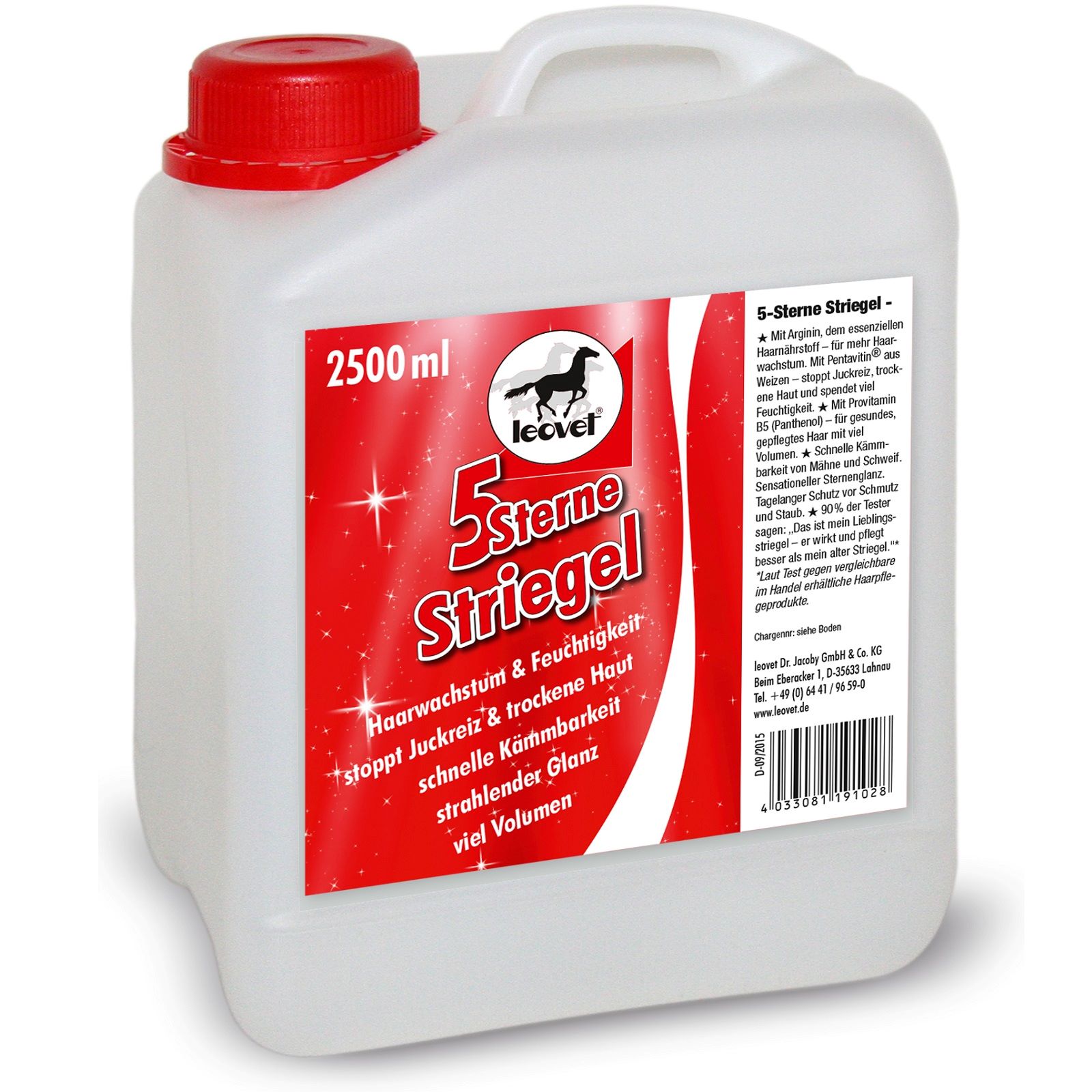 Leovet 5-Sterne Striegel 2,5l