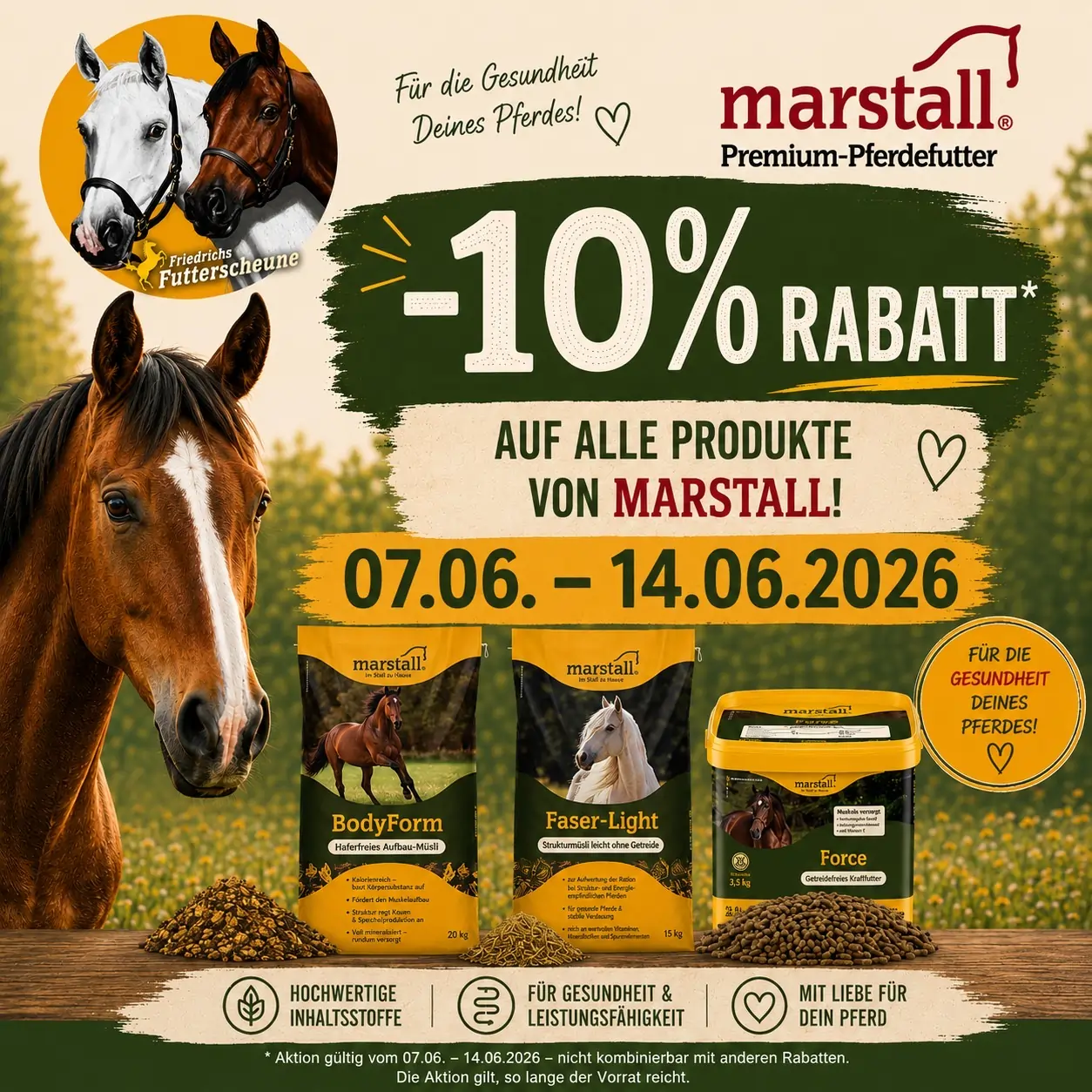 -10% auf Marstall Produkte
