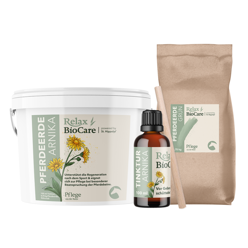 Relax BioCare Pferdeerde Arnika 750g