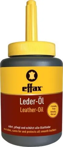 Effax Lederöl mit Pinsel 475ml