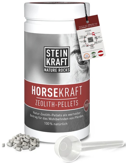 Steinkraft HORSEKRAFT Zeolith Pellets PUR 1,2kg