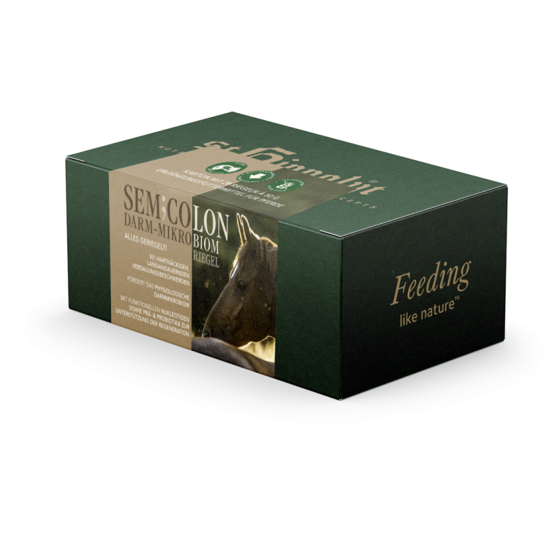 St. Hippolyt SemiColon Darm-Mikrobiom-Riegel 1,4kg (28x50g)