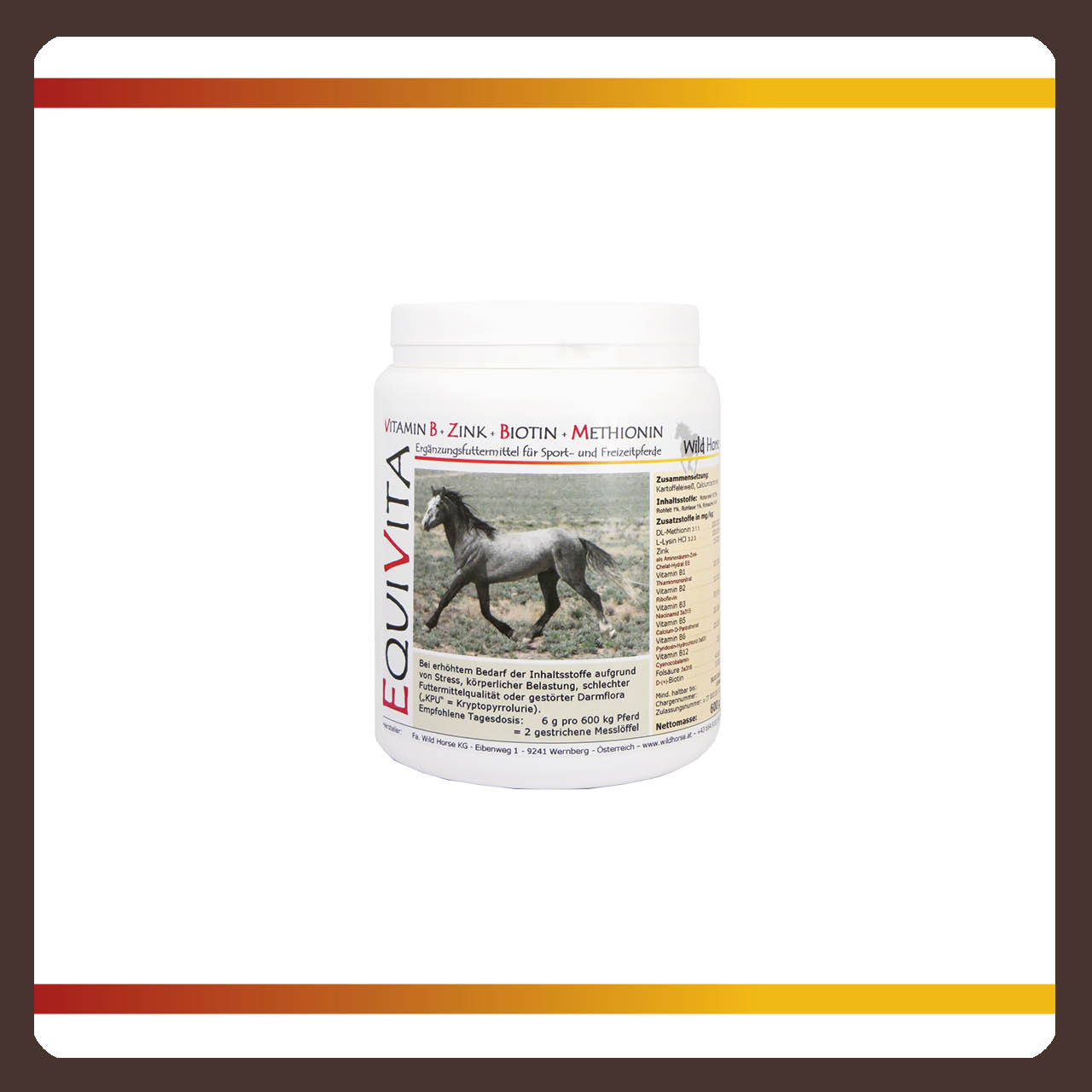 WildHorse Equivita 600g Wildhorse Equivita 600g