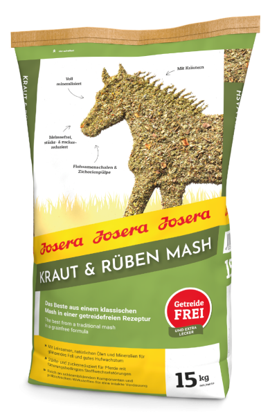 Josera Kraut & Rüben Mash 15kg Josera Kraut & Rüben Mash 15kg
