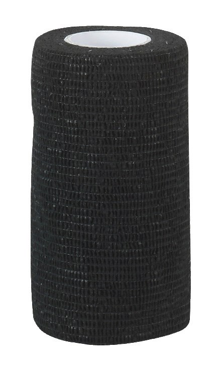 KERBL Equilastic selbsthaftende Bandage 10 cm schwarz
