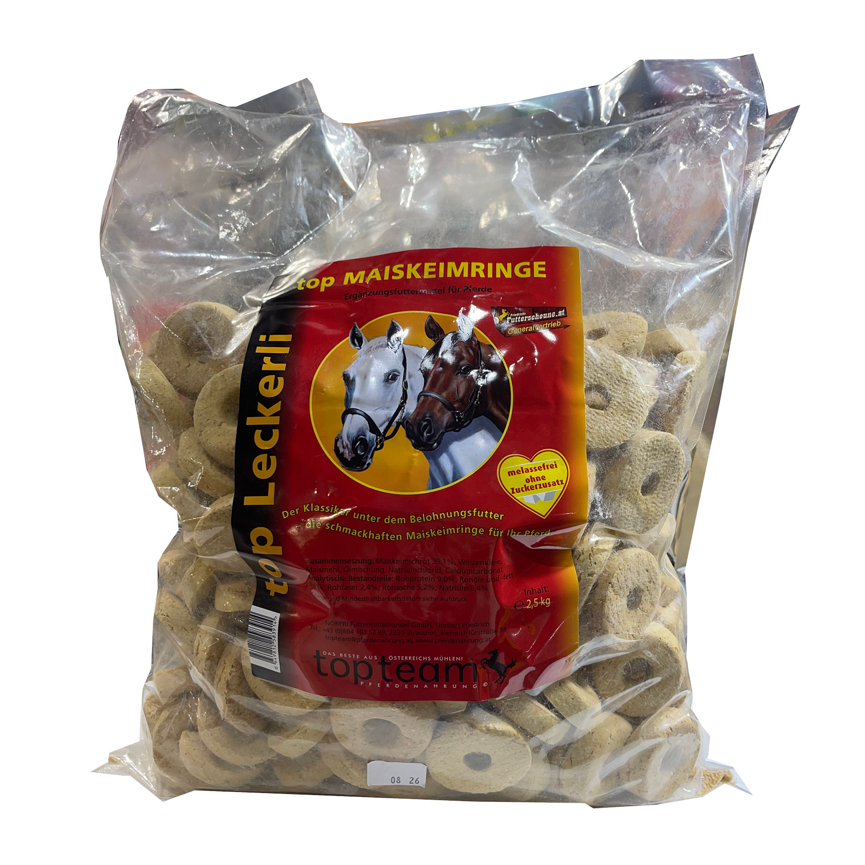  top Leckerli Maiskeimringe 10kg