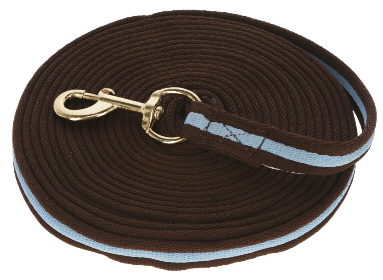 KERBL Softlonge 8cm braun/hellblau 