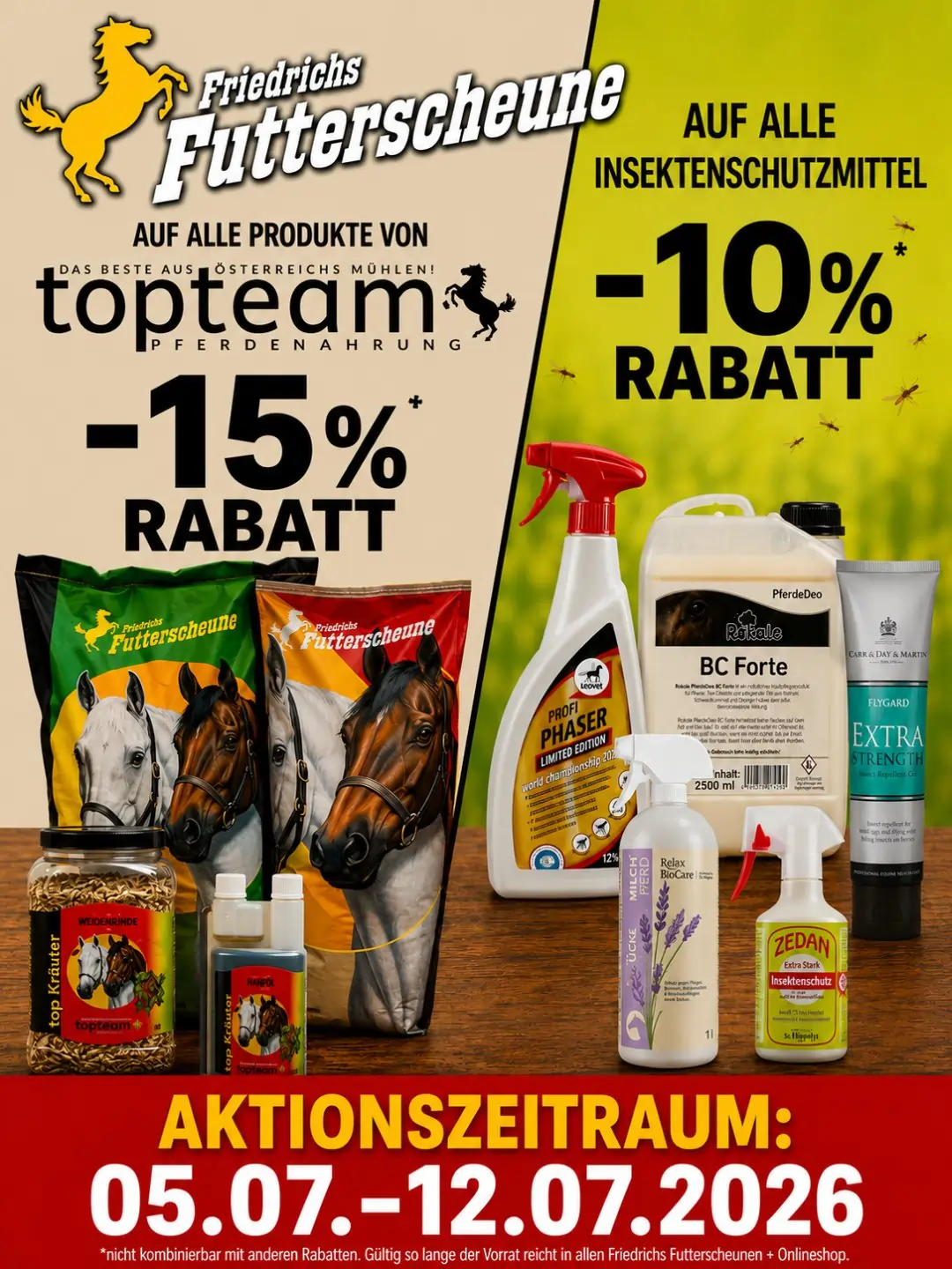 -10% auf alle Produkte der Marken