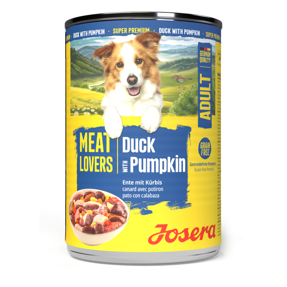 Josera Meat Lovers Menü Duck Pumpkin 400g
