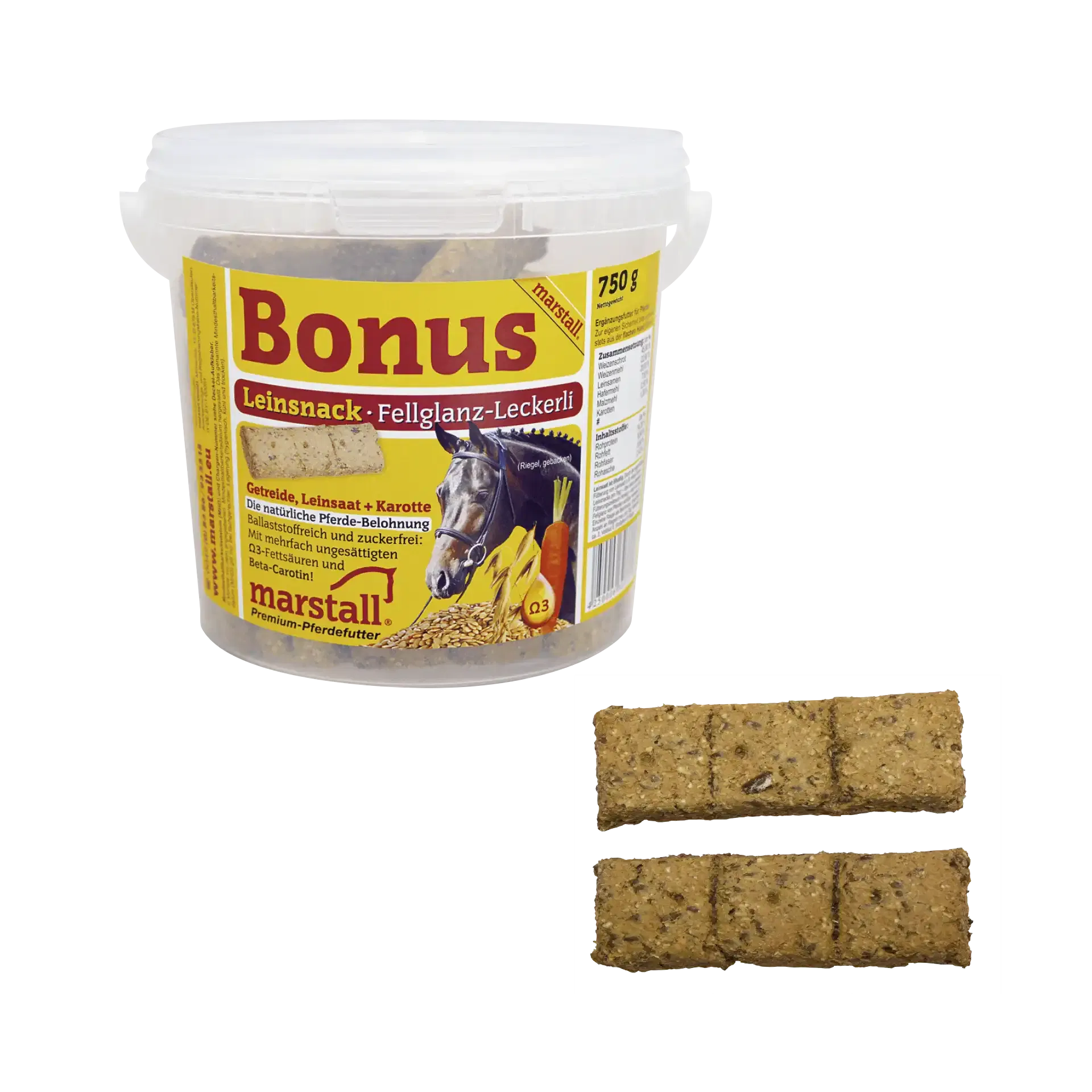 marstall Bonus Leinsnack 750g