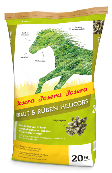 Josera Kraut & Rüben Heucobs 20kg