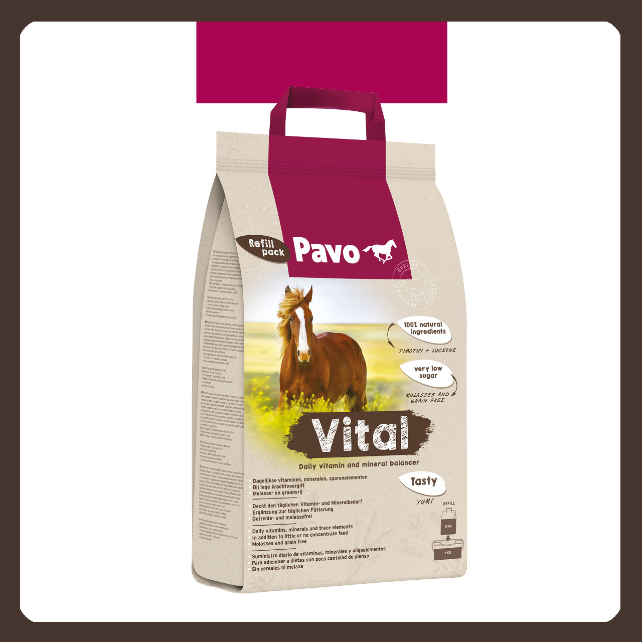 Pavo Vital Nachfüllung 8kg