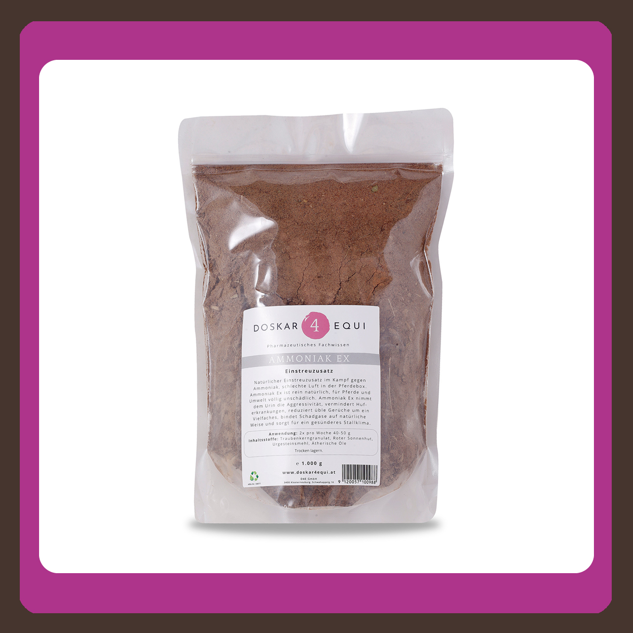 Doskar4Equi Ammoniak Ex 1kg Doskar4Equi Ammoniak Ex 1kg