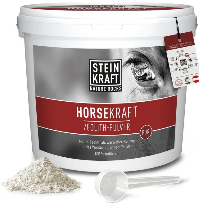 Steinkraft HORSEKRAFT Zeolith Pulver PUR 3kg
