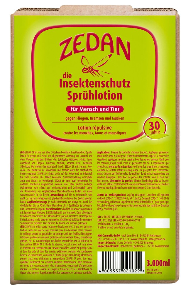 Zedan Insektenschutz 3L