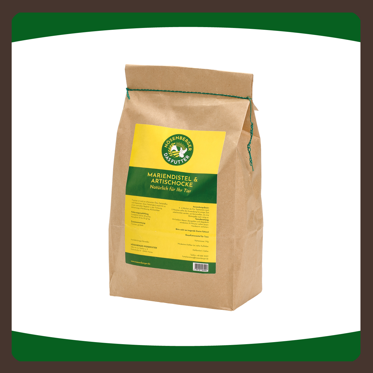 Nösenberger Mariendistel/Artischocke 10kg Nösenberger Mariendistel/Artischocke 10kg