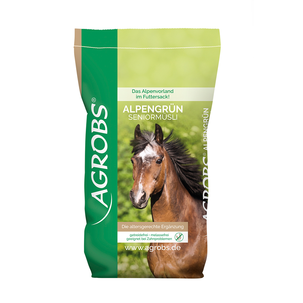 Agrobs Alpengrün Senior Müsli 15kg Agrobs Alpengrün Senior Müsli 15kg