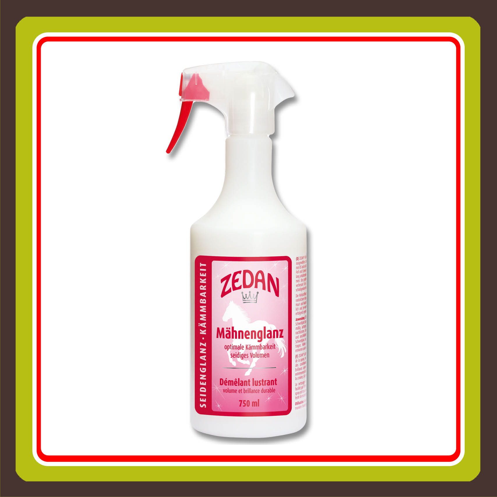 Zedan Mähnenglanz 750ml Zedan Zedan Mähnenglanz 750ml