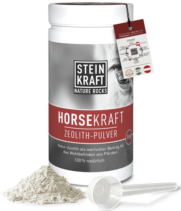 Steinkraft HORSEKRAFT Zeolith Pulver PUR 1kg