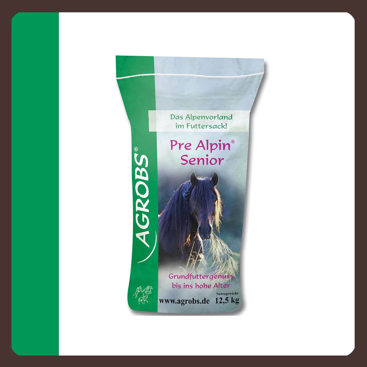 Agrobs Minéraux Seniors – Complément Minéral Pour Chevaux Âgés – 3 Kg – Sans Céréales Ni Mélasse – Soutien Musculaire & Vitalité